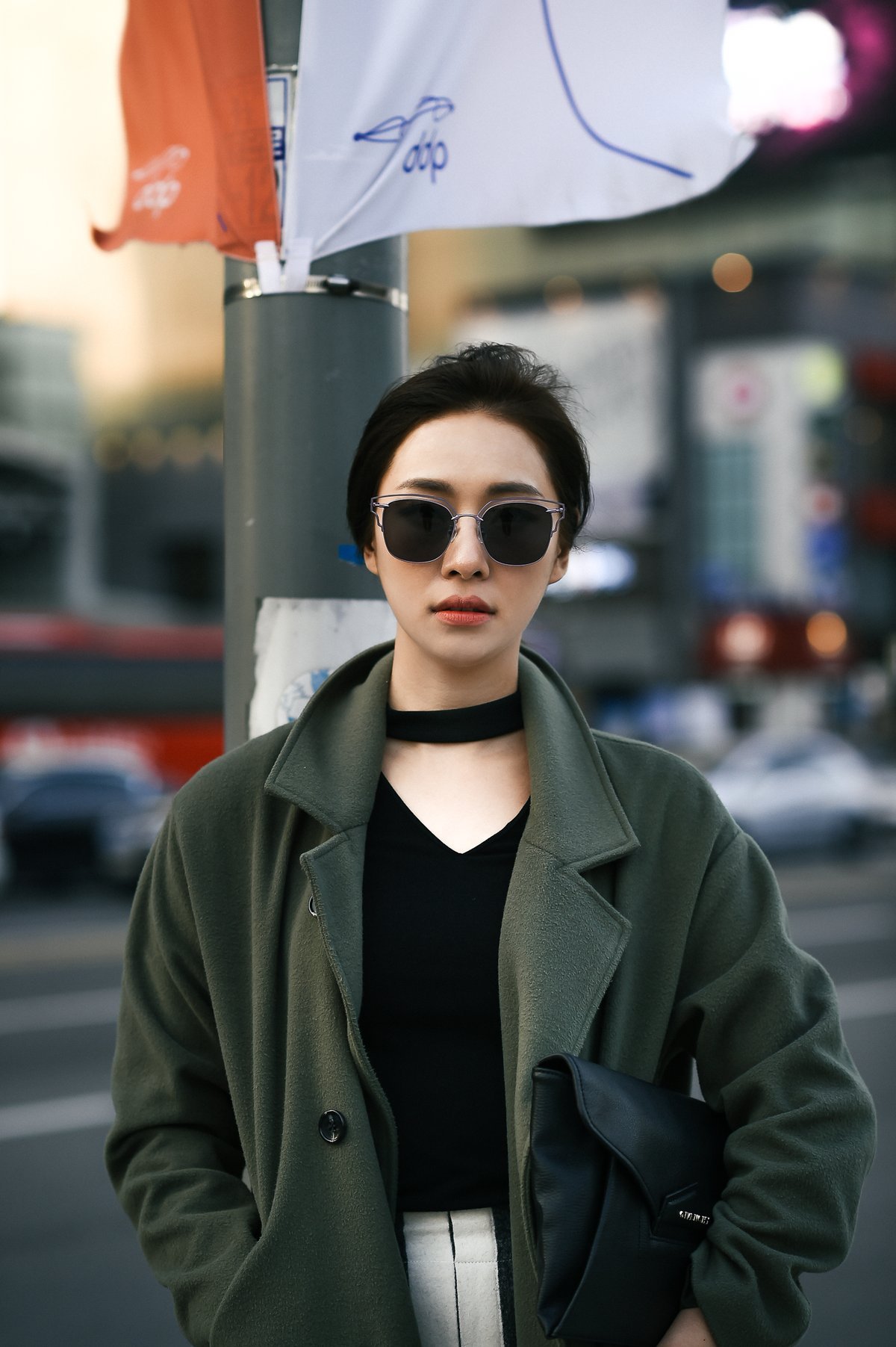 서울 스트리트 착용 컷